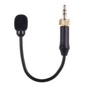 BOYA BY-UM2 Microphone audio flexible mini-directionnel 3,5 mm type de verrouillage pour émetteur sans fil BOYA BY-WM4 BY-WM5 BY-WM6