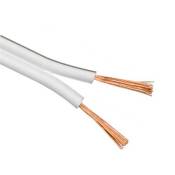 KOMELEC Câble Hautparleur 2 X 2.50mm² 100m Blanc
