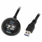 LogiLink CU0035 Câble USB 3.0 avec Station d'accueil 1,50 m Noir