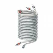 Mtx streetwires znhd5.2 câble rca 5 m haut de gamme 100% cuivre zeronoise