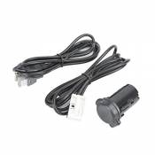Adaptateur AUX, adaptateur de câble Audio USB AUX-IN adaptateur de câble Audio adapté pour Peugeot 307407308408508 3008