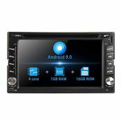 Double Din 6.2" with DVD Player Android 9.0 Car Stereo