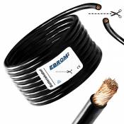 Câble de batterie noir H07V-K 16 mm² - 25 mm² -