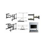 LogiLink Support mural pour TV Full Motion, pour 93,98
