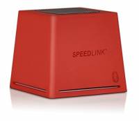 Speedlink Cubid Haut-parleur Actif sans Fil Bluetooth (3 W Rms, autonomie de 4 H, Boîtier Solide, Fonction Mains Libres, Format Compact)