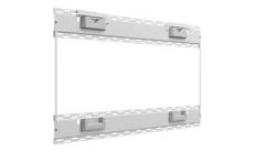 Steelcase Roam Collection - Support - pour tableau blanc interactif - blanc arctique, gris Microsoft - Taille d'écran : 85" - montable sur mur - pour
