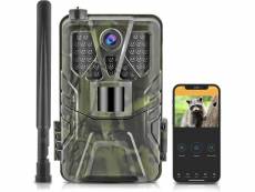 Caméra de chasse 4k 4g 36mp app ios et android + chargeur