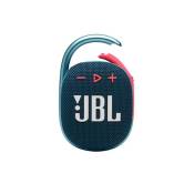 Enceinte portable JBL Clip 4 Bluetooth Bleu et Rose