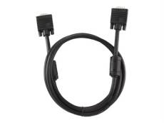 Cablexpert Premium CC-PPVGA-6B - Câble VGA - HD-15 (VGA) (M) pour HD-15 (VGA) (M) - 1.83 m - moulé, vis moletées - noir