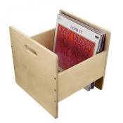 Boîte de rangement pour disques vinyle LP - stockez les disques vinyle LP dans une caisse - 50 à 70