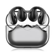 Écouteurs à conduction osseuse avec clip d'oreille Bluetooth 5.2-Donsn-noir
