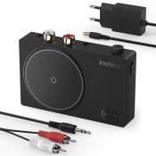 Inateck Émetteur Récepteur Bluetooth, Adaptateur Audio Bluetooth 5.1 2-en-1, câble RCA/AUX 50 cm