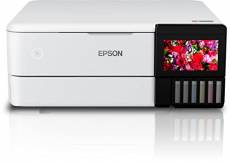 Epson EcoTank ET-8500 Imprimante multifonction 3 en 1 pour copie, scan, impression, A4, 5 couleurs, impression photo, recto-verso, WiFi, Ethernet, écr