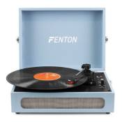 Fenton RP118E Platine Vinyle Bluetooth avec Haut-parleurs Intégrés Bleu