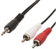 INECK® Câble adaptateur Audio/Vidéo - prise stéréo