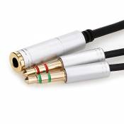 NANYI Câble répartiteur pour Casque Micro, 3.5mm