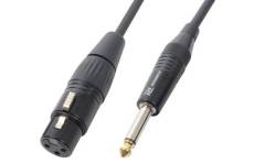 PD Connex Câble Audio XLR Femelle/Jack 6,35 - 1,5m