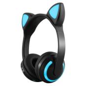 Cat Ear Seven-couleur stéréo Bluetooth Illuminated