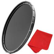 62mm X2 10-Stop ND Filter For Camera Lenses - Neutral Density Professional Photography Filter with Lens Cloth - MRC8, Nanotec, Ultra-slim, Weather-Sea