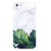 Coque Ipod touch 5 touch 6 Marbre blanc jungle tropical