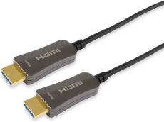Equip 119431 câble HDMI 50 m HDMI Type A (Standard) Noir - Equip 119431, 50 m, HDMI Type A (Standard), HDMI Type A (Standard), Compatibilité 3D, 18 Gb