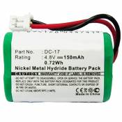 subtel® Batterie Premium Compatible avec SportDOG FieldTrainer SD-400 SD-400S WetlandHunter SD-400 SD-800 (150mAh) Batterie de Recharge, Accu Remplace