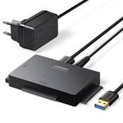 UGREEN Adaptateur Disque Dur USB 3.0 IDE SATA pour
