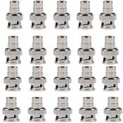 BW? 20 pieces BNC Male to RCA Female Adaptor for Security CCTV Camera System