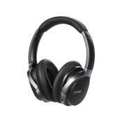 Casque Audio Edifier W860NB Sans Fil Bluetooth Jack 3.5mm Contrôle du Volume Supra Auriculaire Noir Argent