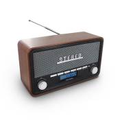 Metronic 477230 Radio Vintage numérique Bluetooth, DAB+ et FM RDS