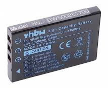 vhbw Batterie Compatible avec Aiptek PocketDV 5700,
