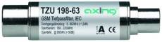 Axing TZU 198-63 Filtre passe-bas TNT DVB-T 5-862 MHz Fiche coaxiale / Prise coaxiale