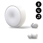 Ecouteurs Bluetooth intra-auriculaires Blanc [La Coque Française®]
