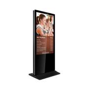 totem indoor non tactile KIMEX 161-5502 double face 55'', FULL HD, 500 cd, 24h/7j, Indoor