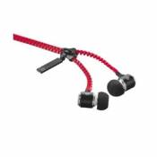 Urban Revolt Zipper In-ear Headset - Micro-casque - intra-auriculaire - filaire - rouge