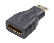 Adaptateur HDMI SpeaKa Professional SP-7869908 [1x HDMI mâle C mini - 1x HDMI femelle] noir contacts dorés
