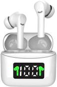 Écouteurs J5 Pro - Écouteurs sans Fil compatibles avec iPhone et Android - Écouteurs de Sport avec étui de Chargement - Écouteurs Intra-Auriculaires à
