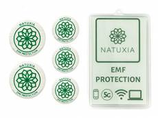 Natuxia Patch Anti Ondes Portables - Protection Électromagnétique EMF, Anti Radiations pour Téléphones Portables Ordinateurs Portables Appareils Élect