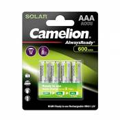 Camelion AlwaysReady Solar Pile Rechargeable LR3 (AAA) NiMH 600 mAh 1.2 V 4 pc(s)