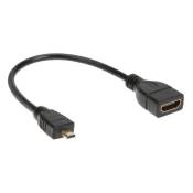 INECK® HDMI femelle adaptateur vers micro HDMI Mâle