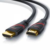 CSL - 0,5m Câble HDMI 2.0b UHD 4k @30Hz 18 GBits,