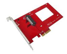 Carte contrôleur haute vitesse PCIe x4 type PCIe 3.0 pour SSD PCIe-NVMe U.2