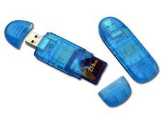 Lecteur de Carte SD MiniSD MMC T-Flash....+ Clé USB 2.0 (Carte SD et adaptateur de carte non fournis) de Vshop