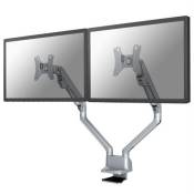 Neomounts FPMA-D750D - Kit de montage - pleine action - pour 2 écrans LCD - argent - Taille d'écran : 10"-32" - pinces montables, oeillet, montrable s