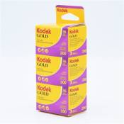 Pack 3 pellicules Kodak Ultra Max 200 135-36 Poses