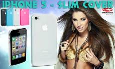 Reekin Coque pour iPhone 5/5S - Ultra Slim 0,35mm (Blanc)