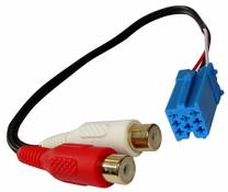 AERZETIX: Adaptateur Câble Mini-ISO AUX-in auxiliaire