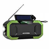 XINGSEB Radio d'urgence Portable Bluetooth, Radio de