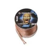 Oehlbach DIY Home HiFi - Câble de haut-parleur - 2.5 mm² - fil dénudé pour fil dénudé - 10 m - clair