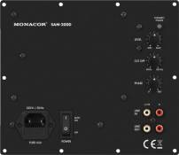 Module actif subwoofer digital 200 W sous 4 Ohms Monacor SAM-200D